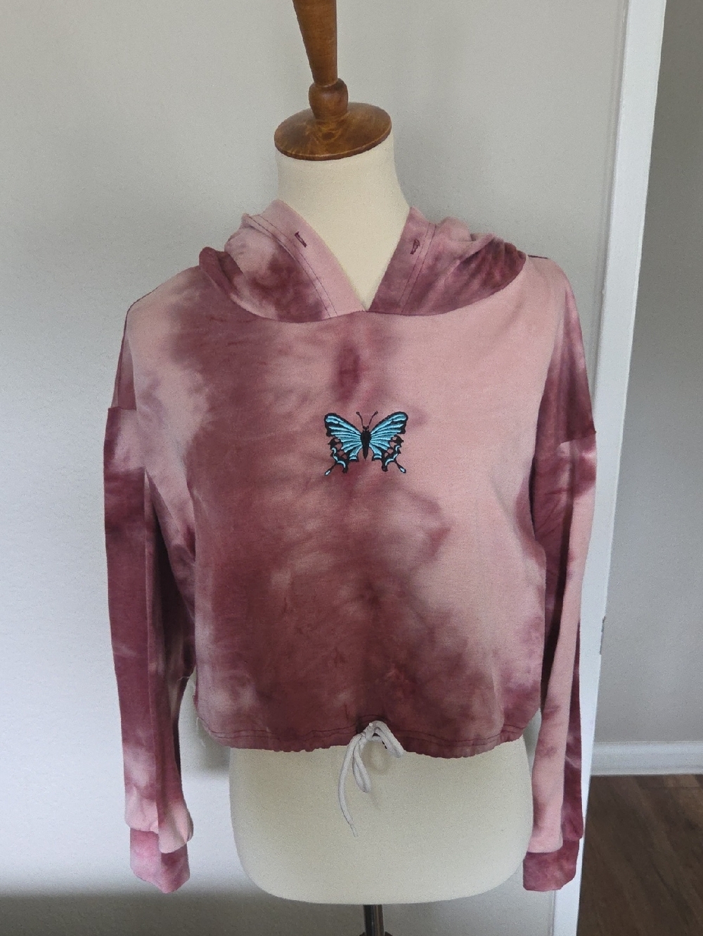 ROMWE Mauve Pink Crewneck Top